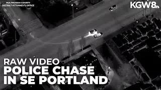 Raw video: High speed police chase in Southeast Portland