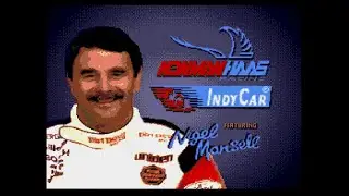 Newman-Haas IndyCar Featuring Nigel Mansell. [Mega Drive - Gremlin, Acclaim]. (1994). Full Season.