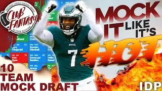 2023 Fantasy Football IDP Mock Draft