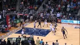 Utah Jazz miss 4 potential game winning shots vs. Atlanta Hawks 3.25