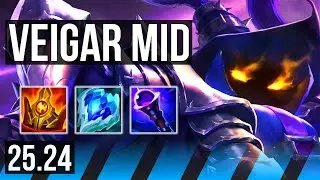 VEIGAR vs YONE (MID) | KR Master | 25.24