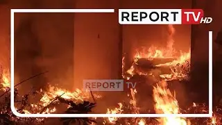 Digjet nj&euml; banes&euml; private mes pallateve n&euml; Durr&euml;s, zjarri dyshohet t&euml; jet&euml; v&euml;n&euml; nga disa endacak&euml;