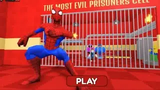 Spider Man Barry Prison Run | Roblox Obby #roblox #obby #scaryobby