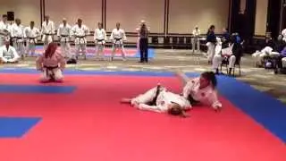 IKD Enbu, Team Manitoba Women | 2014 IKD Coupe Canada Cup | Shotokan Karate | Woon-a-tai