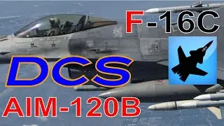 DCS World:F-16C Viper | TACVIEW _ AIM-120B _ Teste sem coment&aacute;rio 2  /PT-BR_V&Iacute;DEO 2394