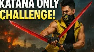 Only Katana Challenge in Free Fire - Intense Melee Gameplay!