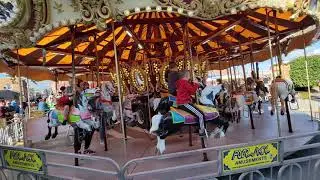 merry go round at bluffton street fair Indiana