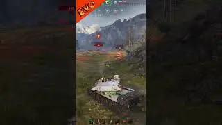MBT-B Tracks and Destroys Char Future 4 World of Tanks #wot #shorts