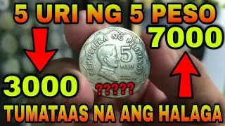5 PESO COIN VALUE UPDATES .