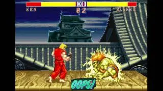 #33 ⁉️who will win ⁉️  KEN vs BLANKA 🕹️street fighter 2 champion edition
