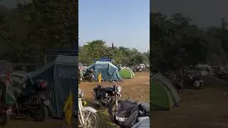 Campsite of North East Riders Meet 2024 at Tura- Meghalaya #meghalaya #tura #northeastindia #nerm