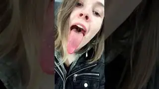 Long Tongue girl 346 #asmr #asmrvideo #asmrsounds #asmrcommunity