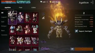 Lineage2M Legend Class & Agathion Fuse 48 gacha