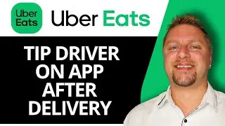 Как оставить чаевые водителю Uber Eats после доставки | Учебное пособие Uber Eats 2026