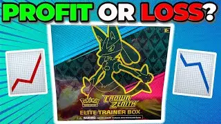 Can You Make PROFIT From Pokemon Crown Zenith Elite Trainer Box?