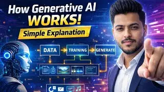 How Generative AI REALLY Works | Simple Explanation for Beginners