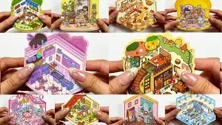 【ASMR】My 【Bing Tang Hu Lu Shop】 Is Open! 🐼🐰 Immersive Mini Food Street DIY Full Build!