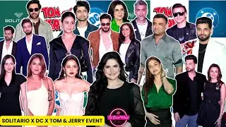 Celebs at Solitario X DC X Tom & Jerry Event | Zareen Khan, Karan Kundrra, Elvish Yadav, Tejasswi...