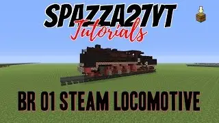 Minecraft BR 01 steam locomotive Tutorial