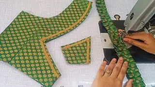 Blouse neck design new model || Blouse back neck design || blouse designs