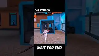 1v4 clutch by teammate #funny #freefire