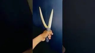 Making Survival Weapon #survival #diy #woodworking #viralvideo #creativesurvival #art #craft