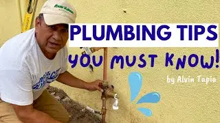 Home Improvement Ideas: Plumbing Tips by Alvin Tapia, Realtor