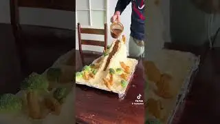 Mashed potato Volcano!