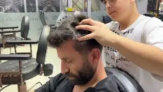 Soner Master and Apprentice Muhammed head,arm,face,leg #asmr #massage #relax #massage #youtuber 