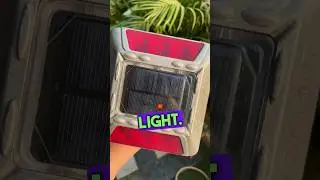 Solar Powered Driveway Stud Light