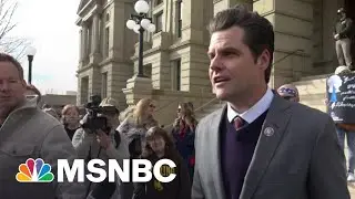 Sex Crime Probe Takes Weird Turn: Gaetz Goes To Trump&rsquo;s Playbook | The Beat With Ari Melber | MSNBC