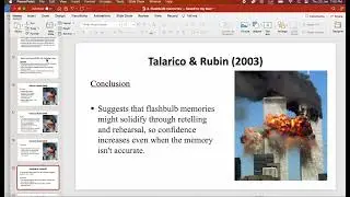 IB Psychology: Flashbulb memories