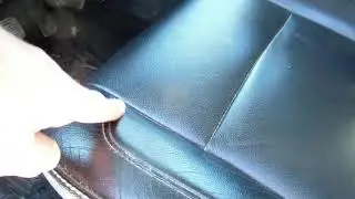 Leather Seat Repair Part II (3M Leather and Vinyl repair kit)