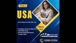 Study in USA Without IELTS || Achievers International || Mohali (Punjab)