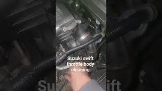 suzuki swift 2013 throttle body cleaning #automobile #suzuki #swift #maintenance #throttle #service