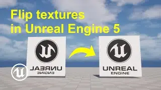 How to flip textures in Unreal Engine 5