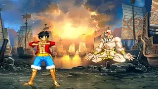 Monkey D Luffy Vs Dhalsim - MAX DIFFICULTY EPIC FIGHT !