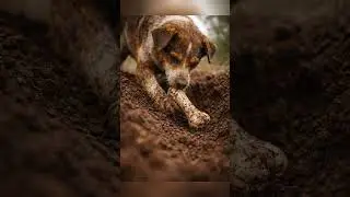 Why does your dog bury things? 🐶🦴