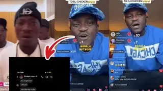 Portable and Dj Chicken blast and insult each other in their DM as Zazu exposes Dj Chicken girl