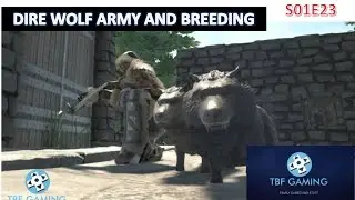 Dire Wolf Army and Breeding E23 Ark Survival Evolved Xbox One