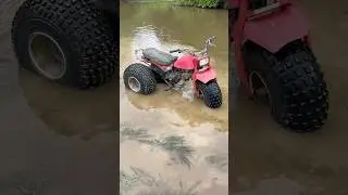 Got me one them 1984 Honda Atc 110#honda #atc #3wheeler #110