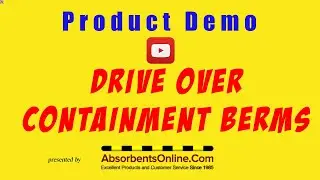 Drive Over Containment Berms - How a Self Rising Berm Works.