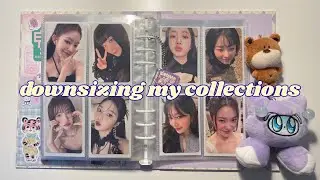 downsizing my collection ⋆˚꩜｡ binder maintenance #1