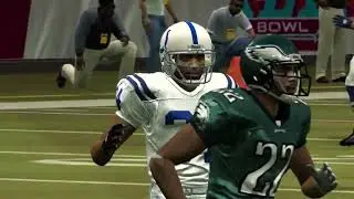 Madden NFL 08 Xbox 360 gameplay - Super Bowl XLII - Indianapolis Colts vs Philadelphia Eagles