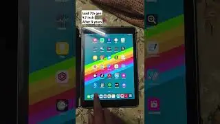 IPAD 7TH GEN 9.7 INCH AFTER 5 YEARS