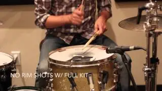 Rim Shots vs. No Rim Shots  - Which is better?