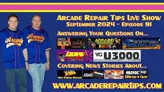 Arcade Repair Tips - Live Show Episode 91 - Tick, Flick, BOWL