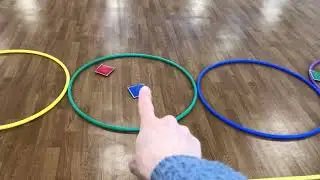 Hoop Target Throw Game and Directions