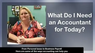 Accounting - What do you need an Accountant for today?