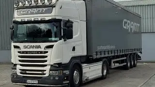 TRUCKING THROUGH IRELAND IN A SCANIA V8